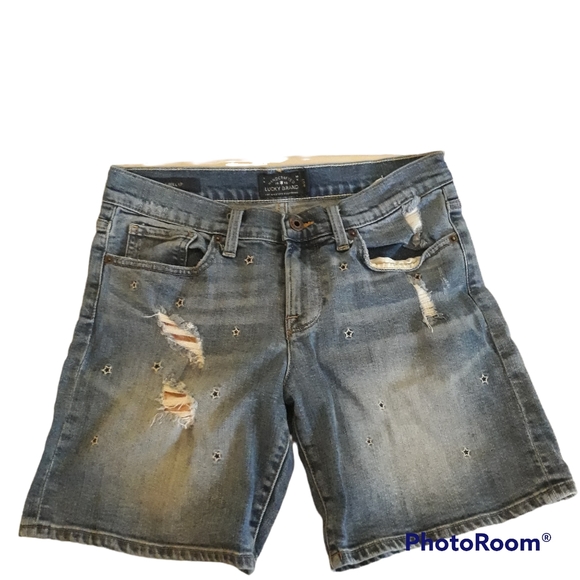 Lucky Brand Roll Up Shorts - Picture 1 of 8